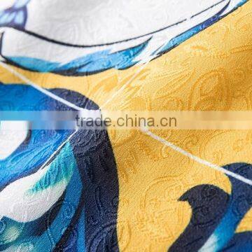 Custom Vivid Color Cotton Fabric for Ladies Printed Fabric photo-3