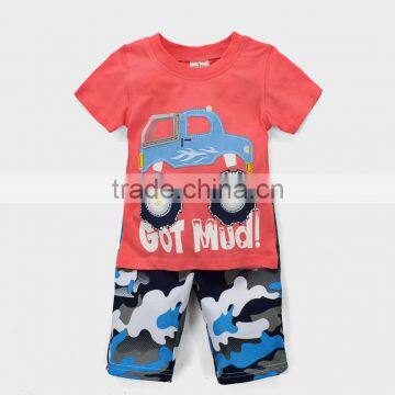 Wholesale Kids Clothing Boys Summer Clothes Cartoon Outfits photo-2