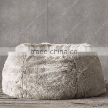 Faux Fur Chair Big Sofa Bed Adult Bean Bag 1 Chair Lounger