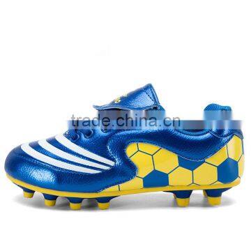 Best Quality China Brand Sport School Football Shoes Sneakers Sample for Children, Hot Sell Kids Soccer Shoes Sport for Boys photo-3