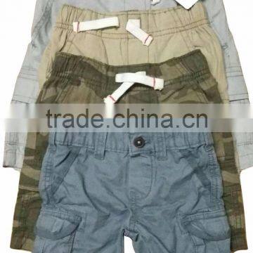 Boys Branded Cargo Shorts (Garment Stock lots / Apparel Stock / Stocklots / Garment Apparel from Bangladesh)