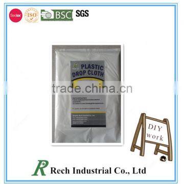 LDPE DROP CLOTH/SHEET WITH 1 MIL