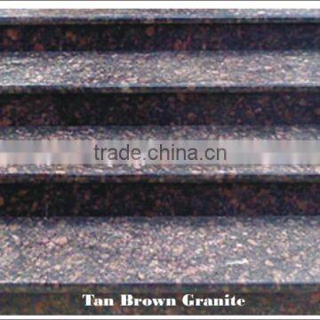 Tan Brown Granite Staircase Steps Stones photo-2
