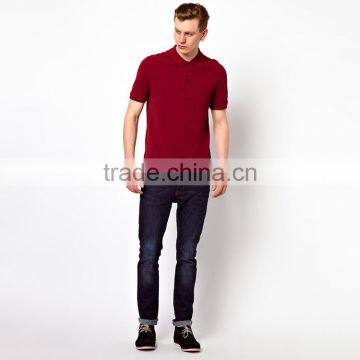 Wholesale Red Polo Shirt Cheap Mens High Quality Polo Shirt PS0117A photo-4