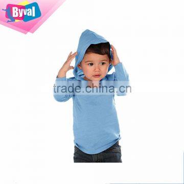 Infant Cotton Hoodies Kids Organic Cotton Fleece Hoodie Lightweight Baby Cute Pullover Sweatshirt Long Sleeve T Shirts Wholesale photo-5