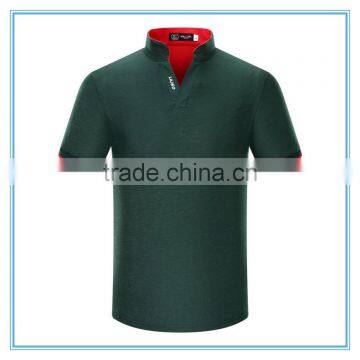 Hot Sale no Button Polo Shirt Wholesale Good Quality With OEM photo-2