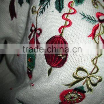 Sexy Pullover Woolen Christmas Sweater New Designs for Women photo-3