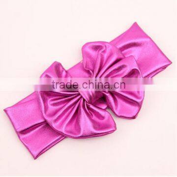 2015 Wholesale Handmade Beautiful Girls Baby Sequin Elastic Headbands photo-2