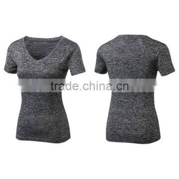 Custom Quick Dry Sports T-shirt Female Outdoor Leisure Comfortable Women t Shirt With Short Sleeves photo-3