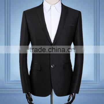 Factory Price High Quality Single Breasted Suit Jackets Elegant Suit for Business Party photo-3