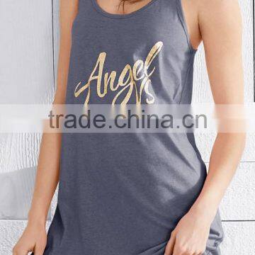 Wholesale Girls Stretchy Cotton Blend Sexy Lace Racerback Nightdress Chemise Sleepwear