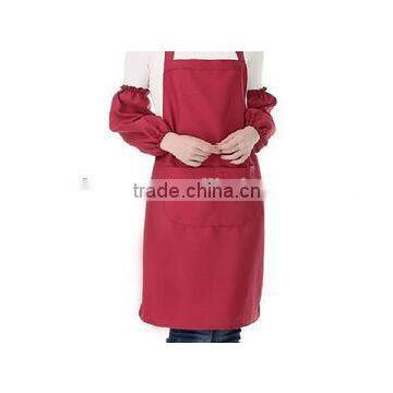 Manufacturers Wholesale Spot Han Edition Terylene Apron Job Advertisement Apron Specializing in the Production of Printing Logo photo-2