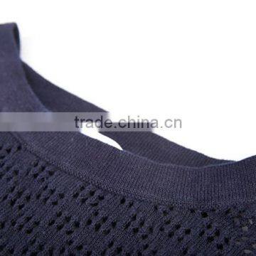 Woman New Stylish Long Hollow Out Sleeve Design High Quality Custom Sweaters for Autumn photo-5