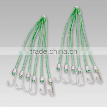 elastic bungee cord with 6 hooks from china manufacturer