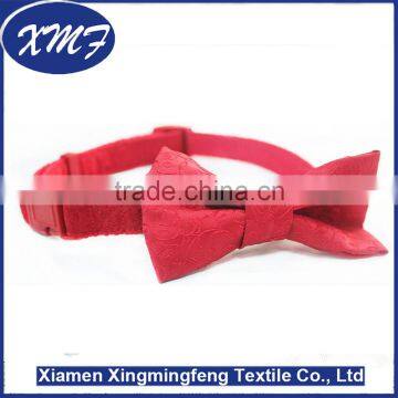 Durable Nylon Material Adjustable Pet Dog Collar With Bowknot photo-2