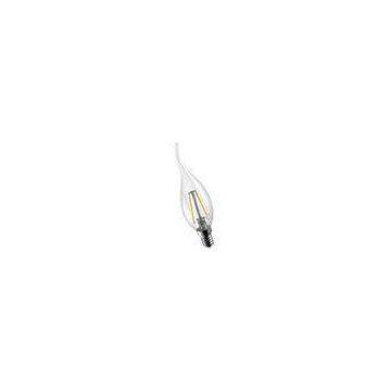 Eco friendly CRI 80 2 Watt E14 Led Candle Bulb Energy Saving 350lm - 380lm