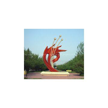 large city park decoration stainless steel sculpture for sale