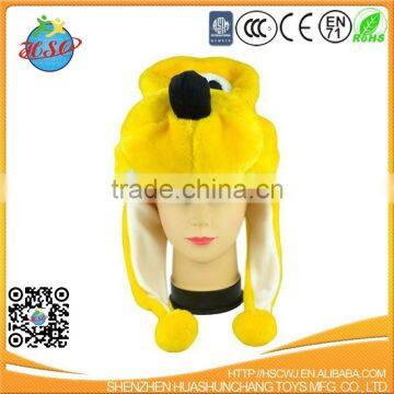 winter women's fashion animal head plush hat