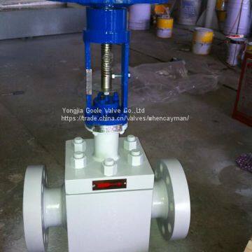 Пневматический трехходовой регулирующий клапан, смесительный клапан регулирования потока photo-5