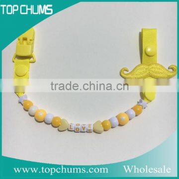 Custom Pacifiers Logo Printing Baby Pacifier Clip Holder photo-2