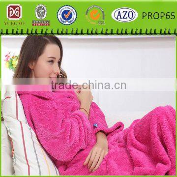 Winter Poral fleece blanket lazy tv blanket