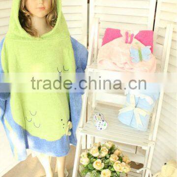 Cotton Adult Kids Hooded Beach Towel