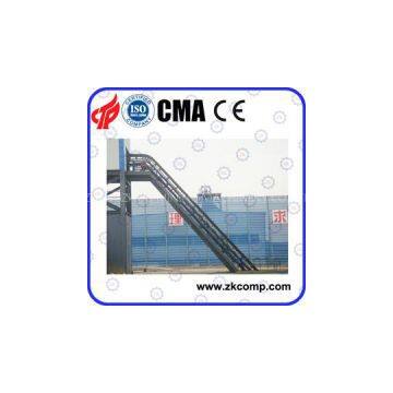 Large Angle Inclined Belt Conveyor Machine