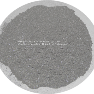 Power of high-purity refined electrolytic chromium containing the base element 99.99% Cr and 99.98% Cr