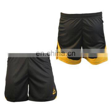 Custom mens gym shorts with logo emvbroidery