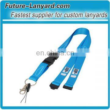 2014 Best selling and cheap smooth polyester lanyard