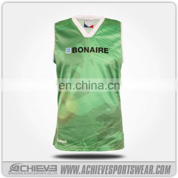 wholesale custom basketball jersey green and black