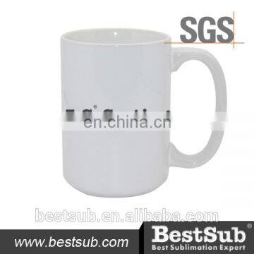 JS Coatings Sublimation Mugs 15oz White Photo Mug (JS) Dishwasher safe B201D