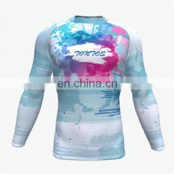 Sulimation lycra rash guard for boy