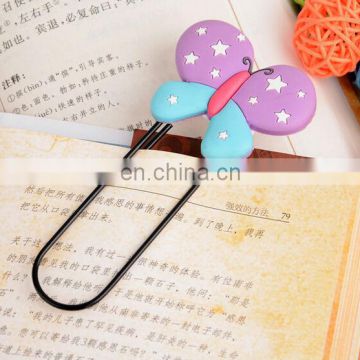 fashional and promotional mangetic butterfly shape bookmarker