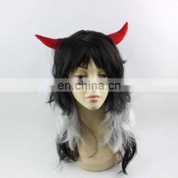 New Horror white & black halloween wigs