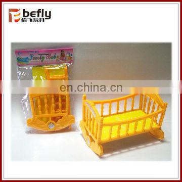 Hot sale plastic doll cradle toys