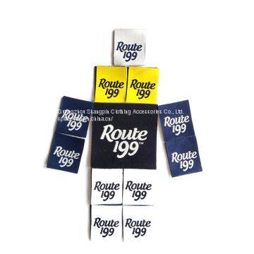 Factory Custom Cloth Woven Main Neck Label Size Label for Garment Bag Hat Shoes photo-5