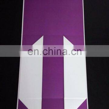 Matte White Magnet Closure Made For Brand Save Space Custom Printed Apparel Packaging Flat Packed Bikini Box photo-6