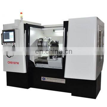 Hot sell wheel cnc lathe china cnc machine CK6197W