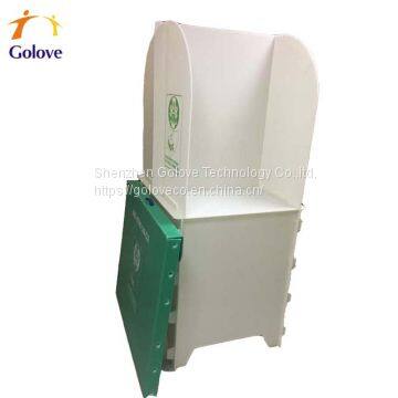 Corrugated Cardboard Polling Booth for 2019 Election photo-2