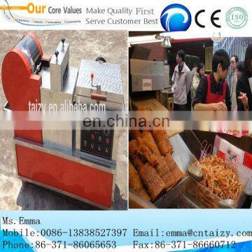 China hot sell snack food dried squid shredded machine 0086-13838527397