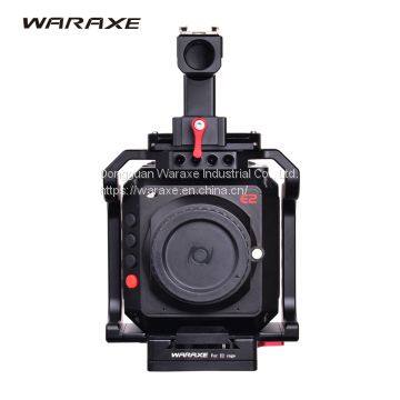 WARAXE CAGE KIT FOR Z CAM E2 Cinema CAMERA WITH NATO Rail Handle Grip