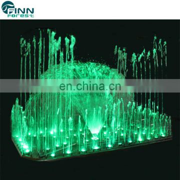 Portable easy install garden decoration indoor/outdoor use dancing water fountain