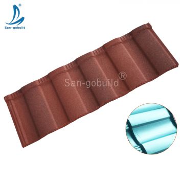 Sangobuild Brand Stone Coated Roofing Tile Best Sales In Overseas Market Meatl Tile EXW Price