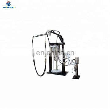 Tempered glass making equipment rubber spreading machine price