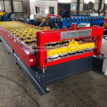 Roof System Trapezoidal Roofing Sheet Roll Forming Machine photo-4