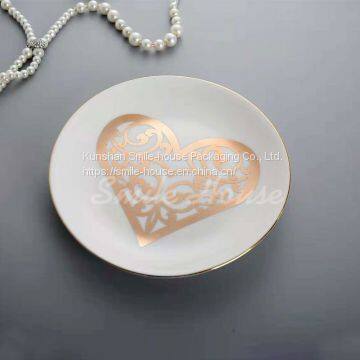 Round and Best Size Ceramic Trinket and Ring Dish