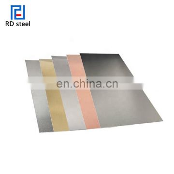 stainless steel sheet and plate colored AISI