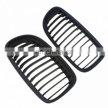 ABS matt black painted radiator mesh grill front bumper grills for BMW 3 series E90 LCI 2008-2011