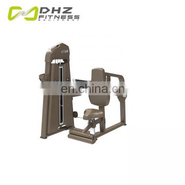 Dhz Fitness Equipment Body Shaping Plate Loaded Gym Machine Seated Dip